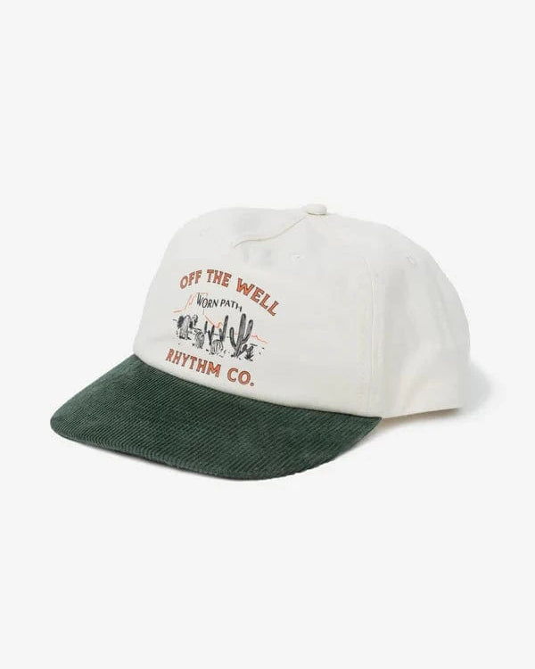 Rhythm Mens Rhythm Worn Path Cap - Stone 3 0425M-HW04-STO Rhythm Worn Path Cap - Stone Splash Swimwear Mens O/S