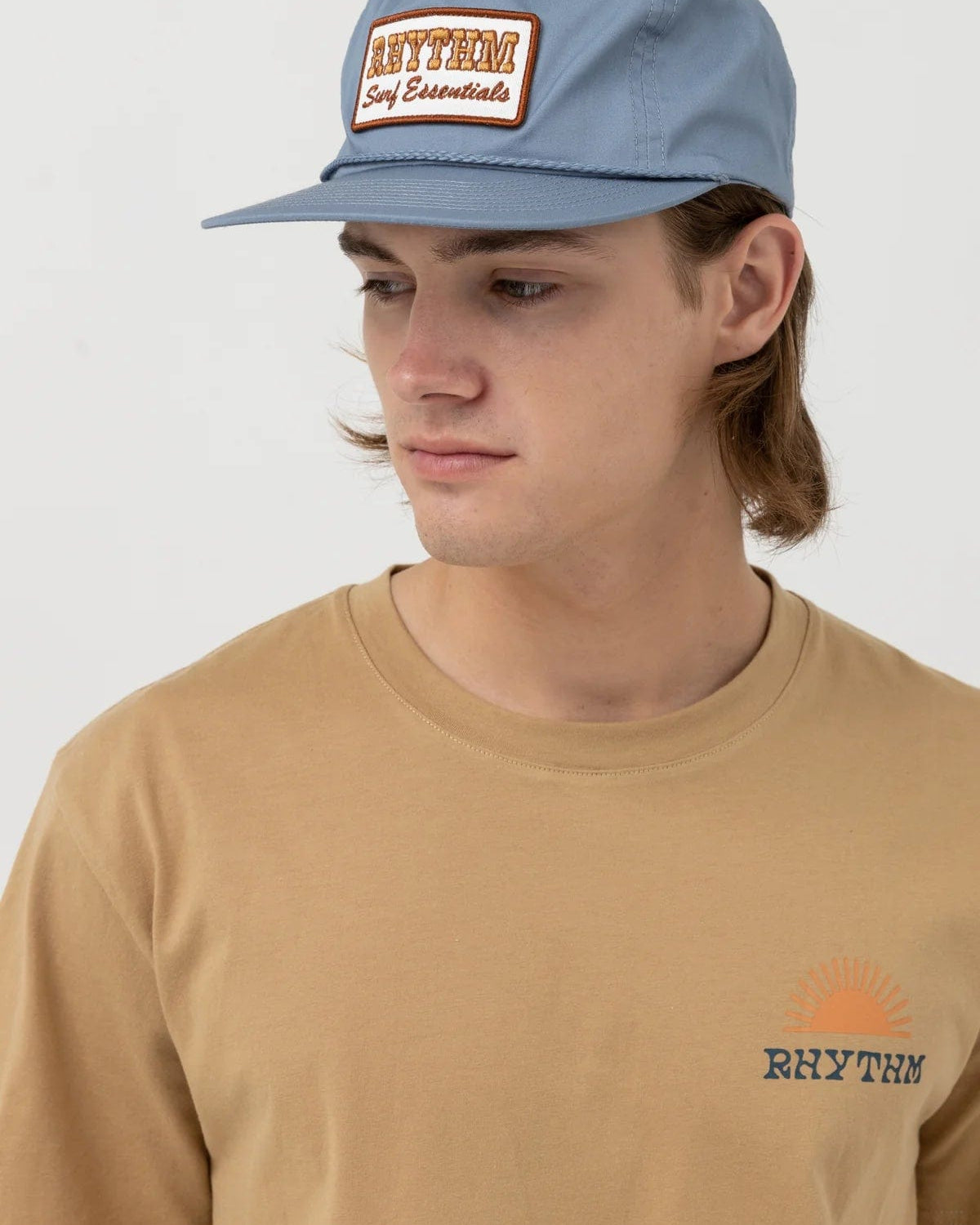 Rhythm Mens Roadside Cap - Storm Blue 0723M-HW07-STM Splash Swimwear Clothing O/S 9338790934610