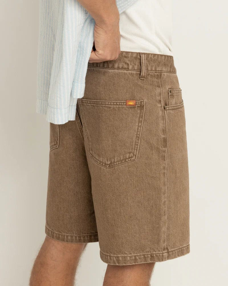 Rhythm Mens Subtle Denim Short - Chai Rhythm Subtle Denim Short - Chai Splash Swimwear