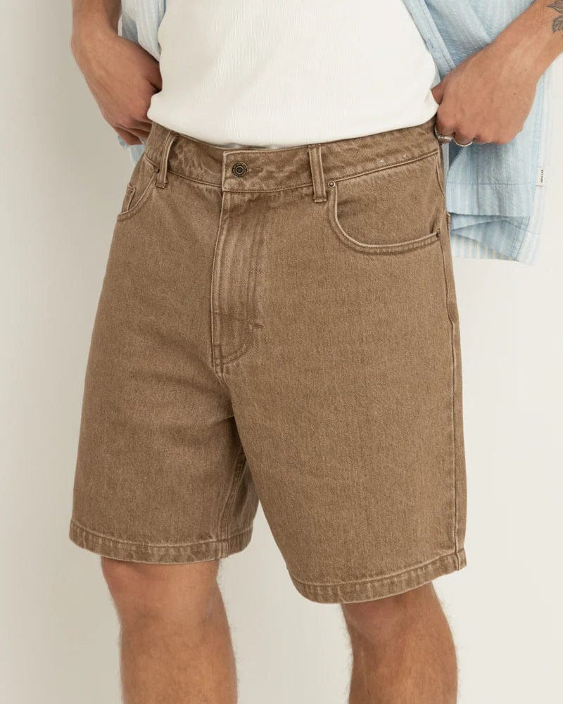 Rhythm Mens Subtle Denim Short - Chai Rhythm Subtle Denim Short - Chai Splash Swimwear