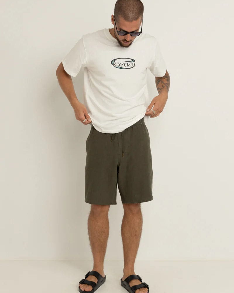 Rhythm Mens Textured Box Jam Rhythm Textured Box Jam Splash Swimwear