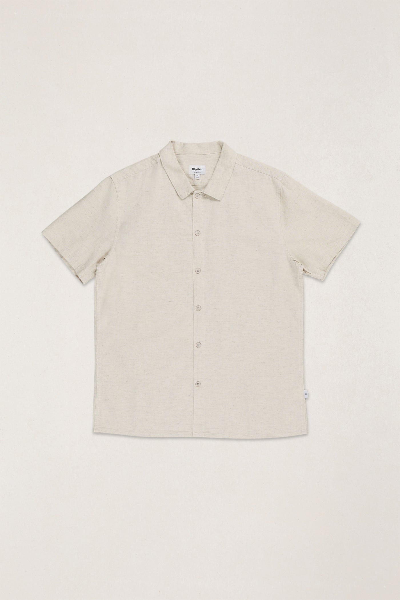 Rhythm Rhythm Classic Linen SS Shirt Classic Linen SS Shirt | Rhythm Splash Swimwear Tops