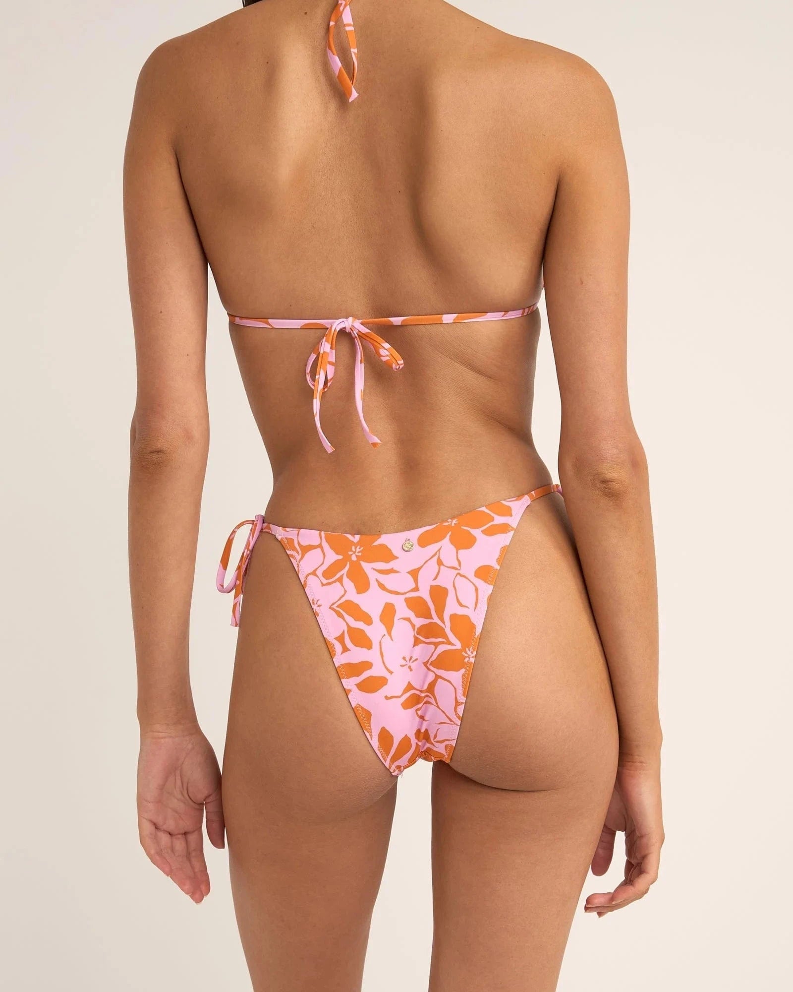 Rhythm Womens Bora Bora Floral Tie Side Hi Cut Pant Rhythm Bora Bora Floral Tie Side Hi Cut Pant Splash Swimwear