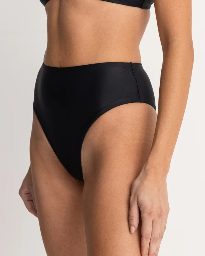 Rhythm Womens Bikini Bottoms Classic Hi Waist Pant Rhythm Classic Hi Waist Pant