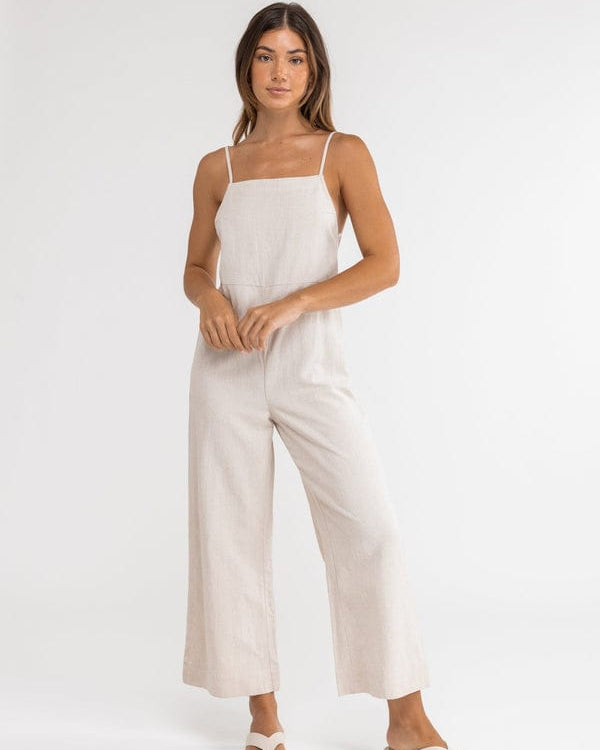 Rhythm Womens Classic Jumpsuit Rhythm Classic Jumpsuit Splash Swimwear Playsuits & Jumpsuits