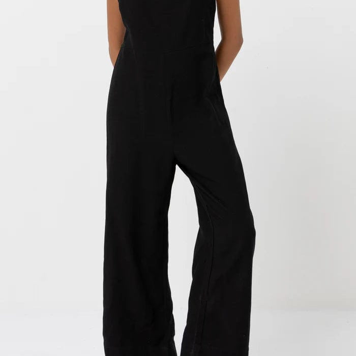 Rhythm Womens Playsuits & Jumpsuits CL22W-JS01 Black / 6/XS Classic Jumpsuit Rhythm Classic Jumpsuit