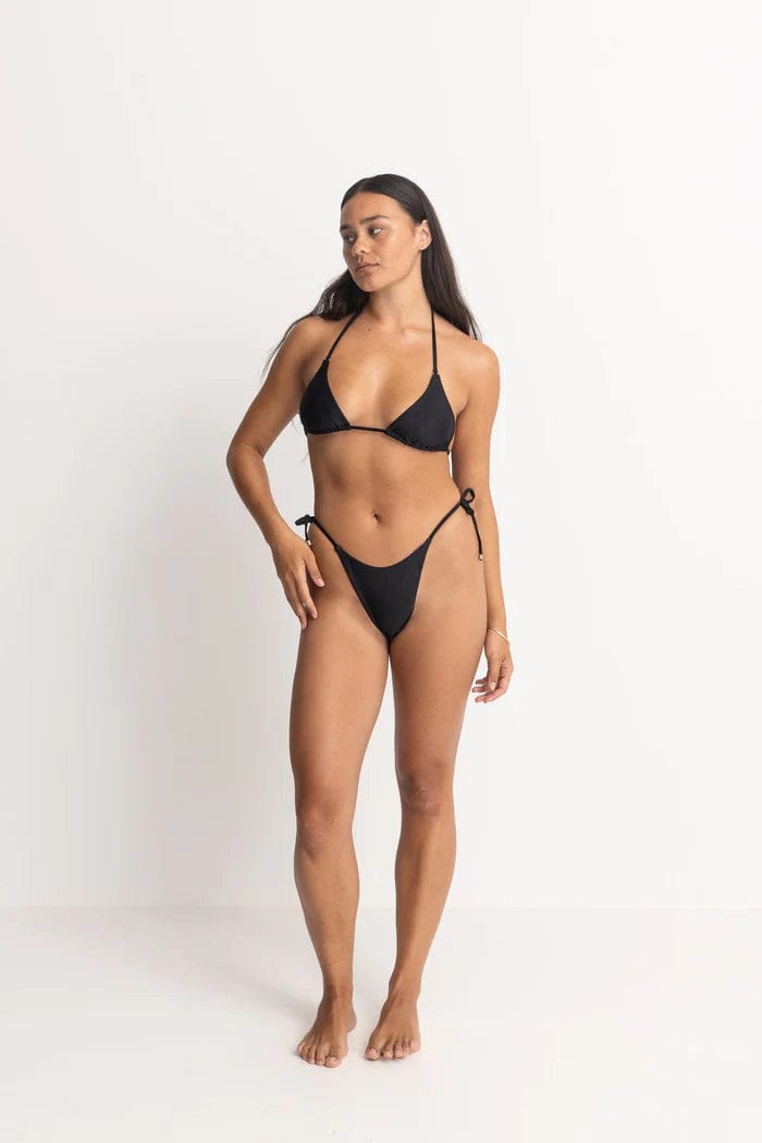 Rhythm Womens Bikini Tops Classic Slide Tri Top Rhythm Classic Slide Tri Top - White