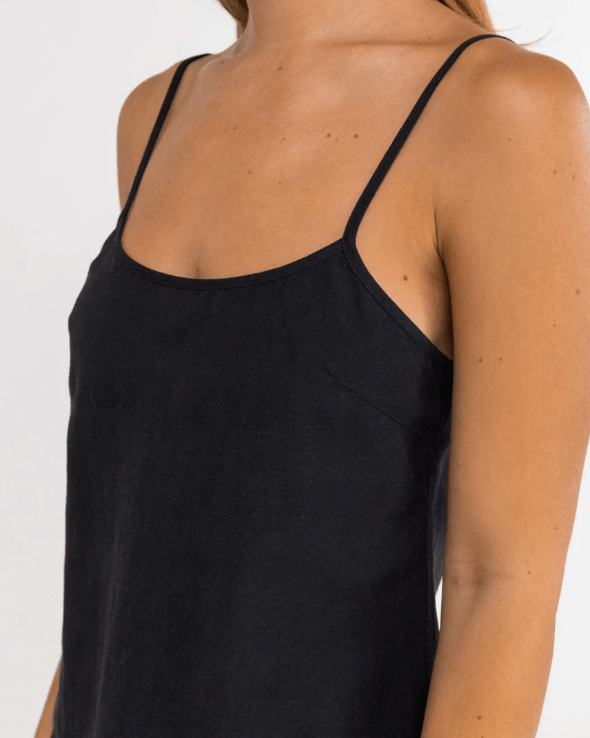 Rhythm Womens Classic Slip Dress Splash Swimwear Dresses