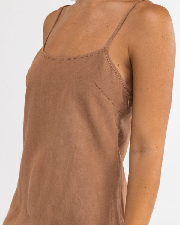 Rhythm Womens Classic Slip Dress Splash Swimwear Dresses