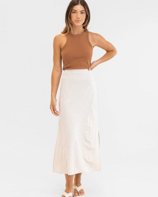 Rhythm Womens Classic Tank Top Splash Swimwear Tops