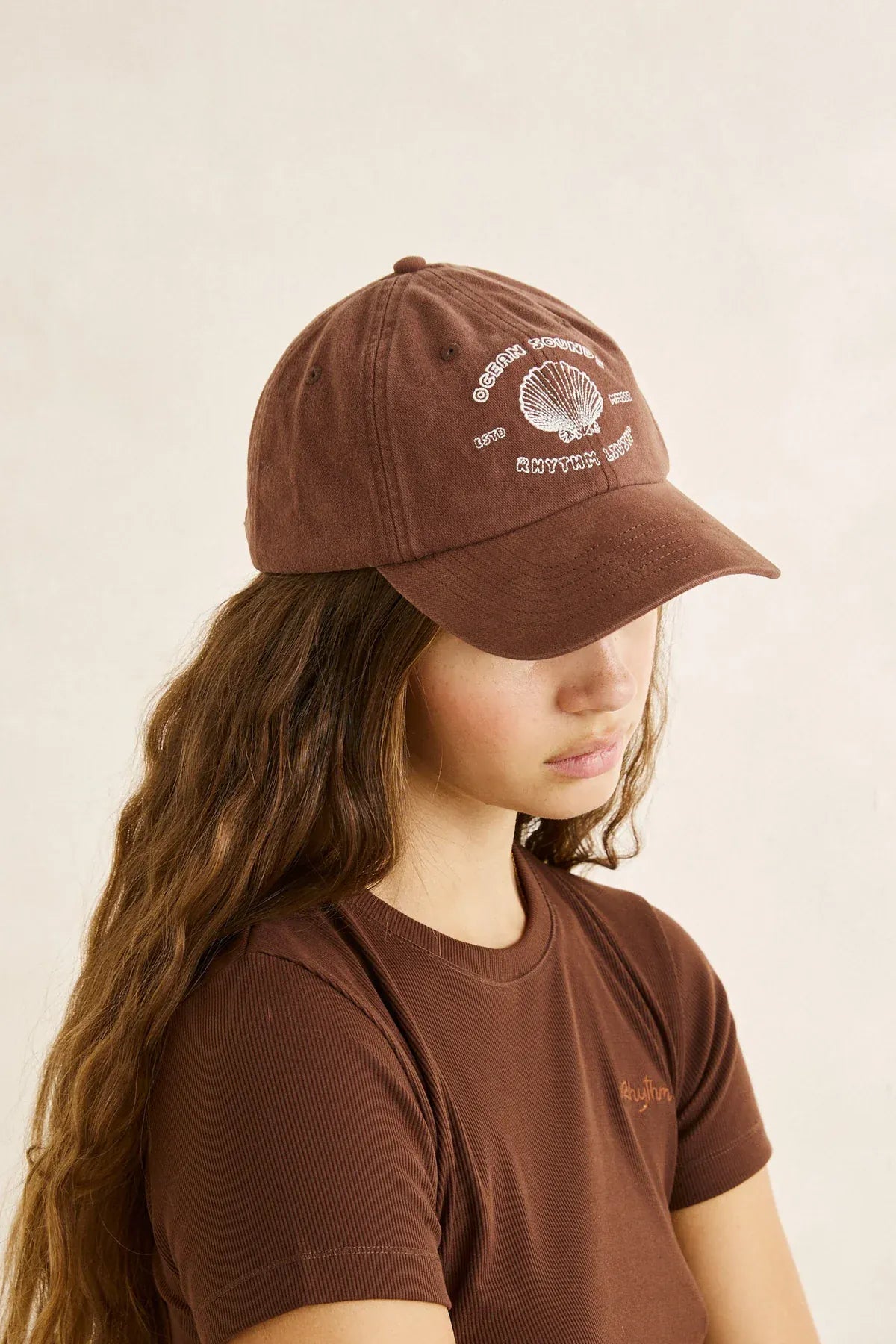Rhythm Womens Rhythm Sandy Beach Cap - Chocolate 0726W-HW02-CHO Rhythm Sandy Beach Cap - Chocolate Splash Swimwear cap Chocolate / One size 9360397454260