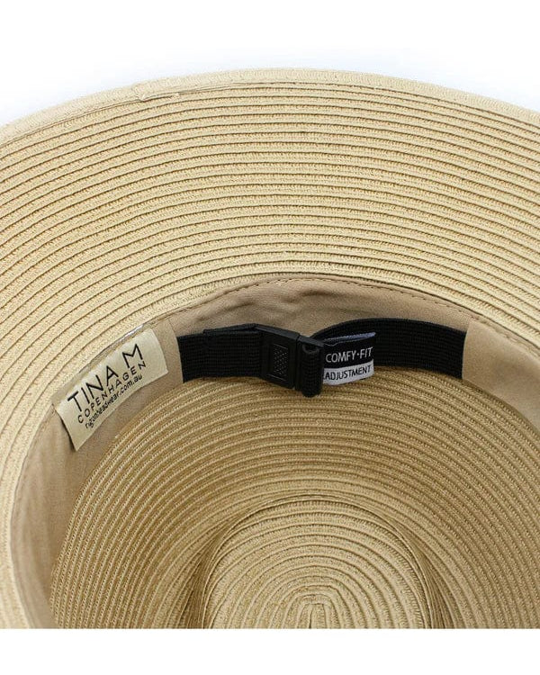 Rigon Headwear Bahama Fedora Tina M Bahama Fedora Splash Swimwear Hats