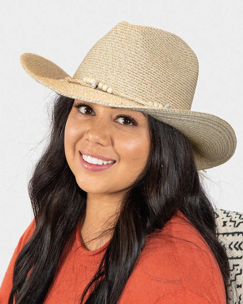 Rigon Headwear Benji Cowboy Hat Before Dark Flexibraid Hat Splash Swimwear Hats