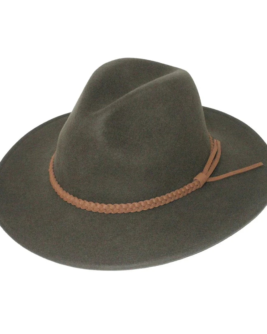 Rigon Headwear Blake Felt Fedora Hat Blake Felt Fedora Hat Splash Swimwear Hats
