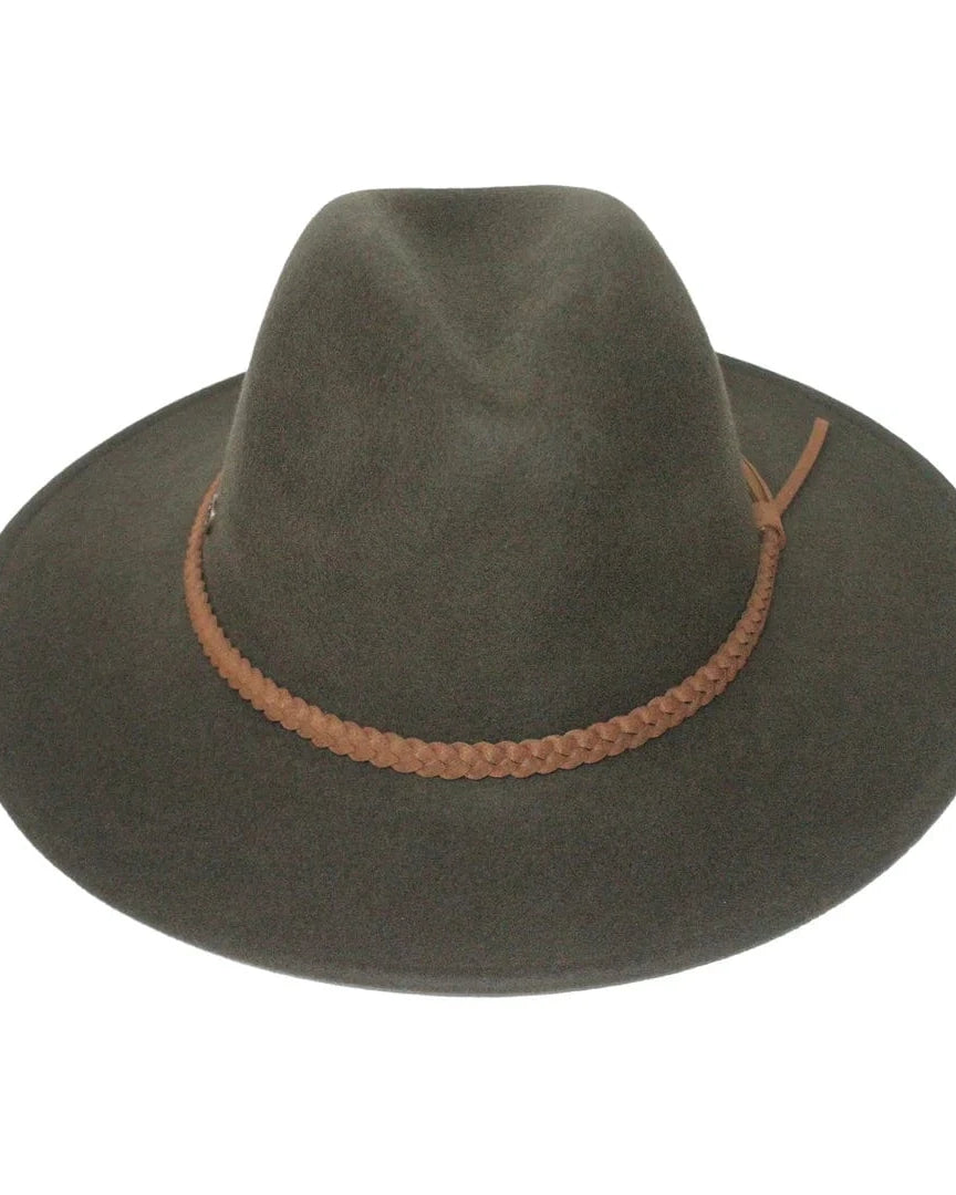Rigon Headwear Blake Felt Fedora Hat Blake Felt Fedora Hat Splash Swimwear Hats