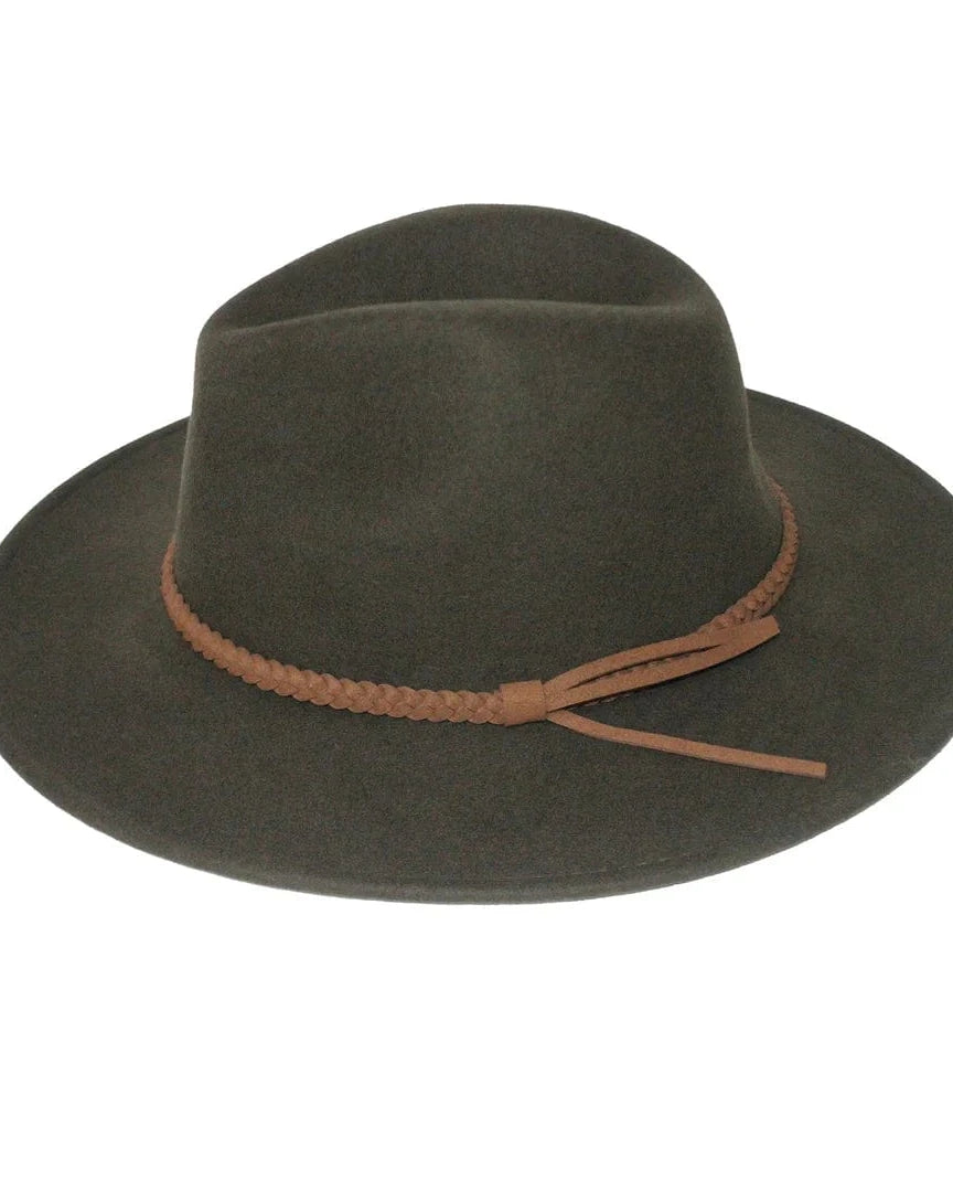 Rigon Headwear Blake Felt Fedora Hat Blake Felt Fedora Hat Splash Swimwear Hats