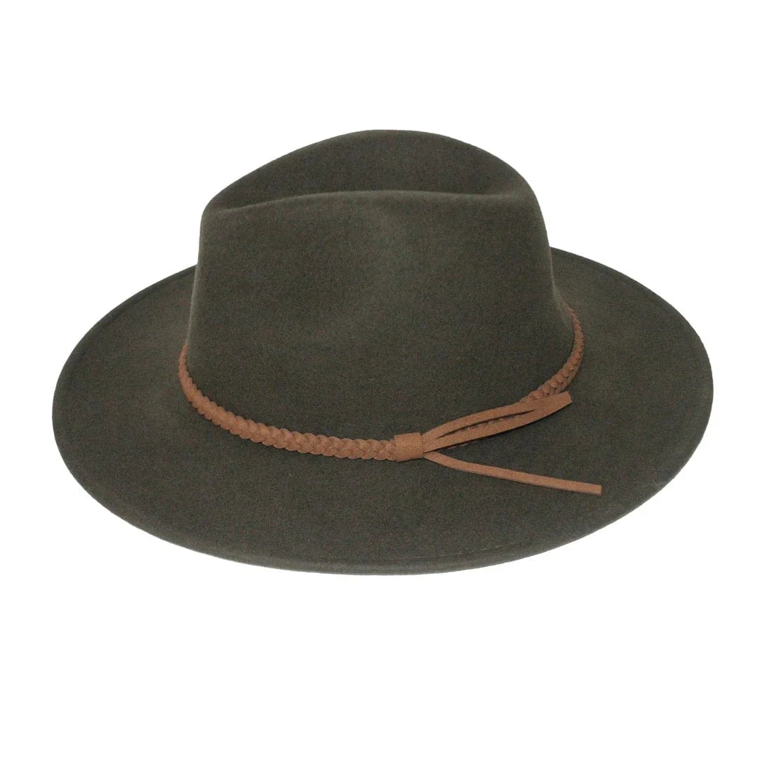 Rigon Headwear Blake Felt Fedora Hat Blake Felt Fedora Hat Splash Swimwear Hats
