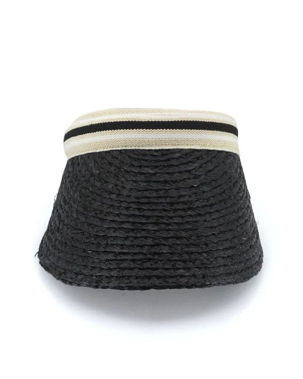 Rigon Headwear Cabarita Visor Tina M Veneto Fedora - Ivory/Earth Splash Swimwear Hats