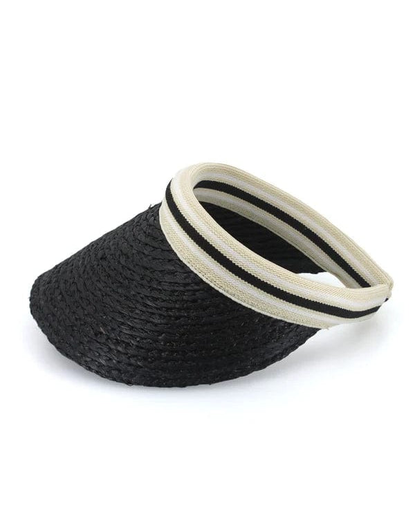 Rigon Headwear Cabarita Visor Tina M Veneto Fedora - Ivory/Earth Splash Swimwear Hats