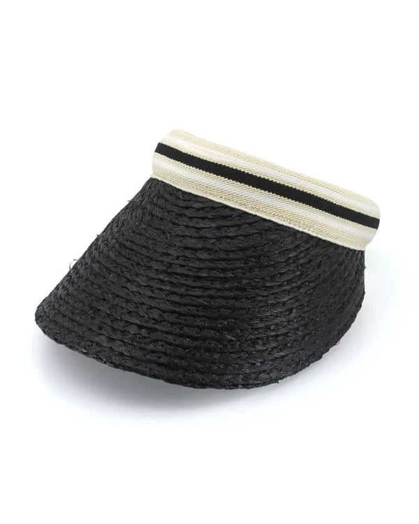 Rigon Headwear Cabarita Visor Tina M Veneto Fedora - Ivory/Earth Splash Swimwear Hats
