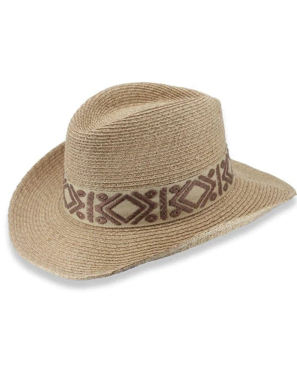 Rigon Headwear Cabo Cowboy Hat - Natural/All Spice TM592A Tina M Cabo Cowboy Hat - Natural/All Spice Splash Swimwear Hats M/L (58cm) 9328897041588