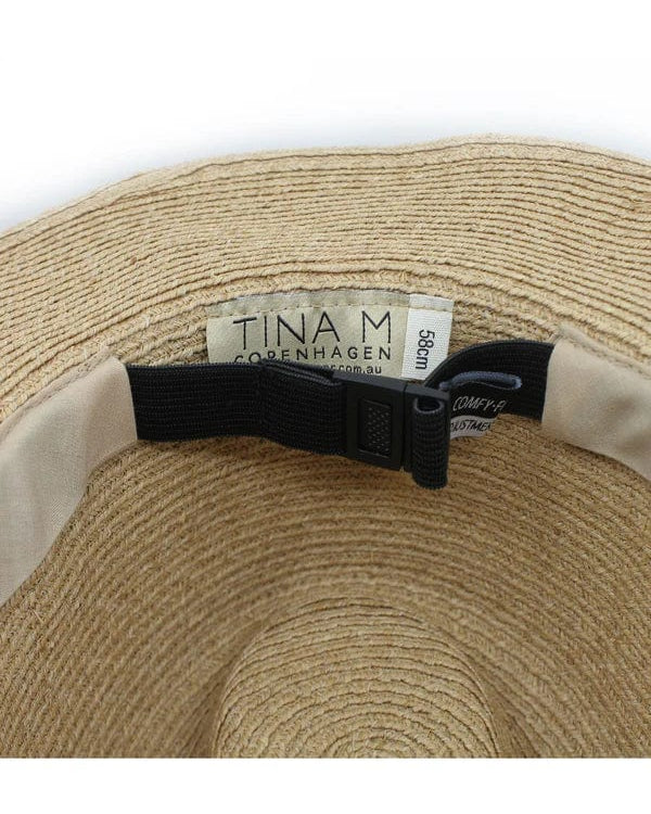 Rigon Headwear Cabo Cowboy Hat - Natural/All Spice TM592A Tina M Cabo Cowboy Hat - Natural/All Spice Splash Swimwear Hats M/L (58cm) 9328897041588