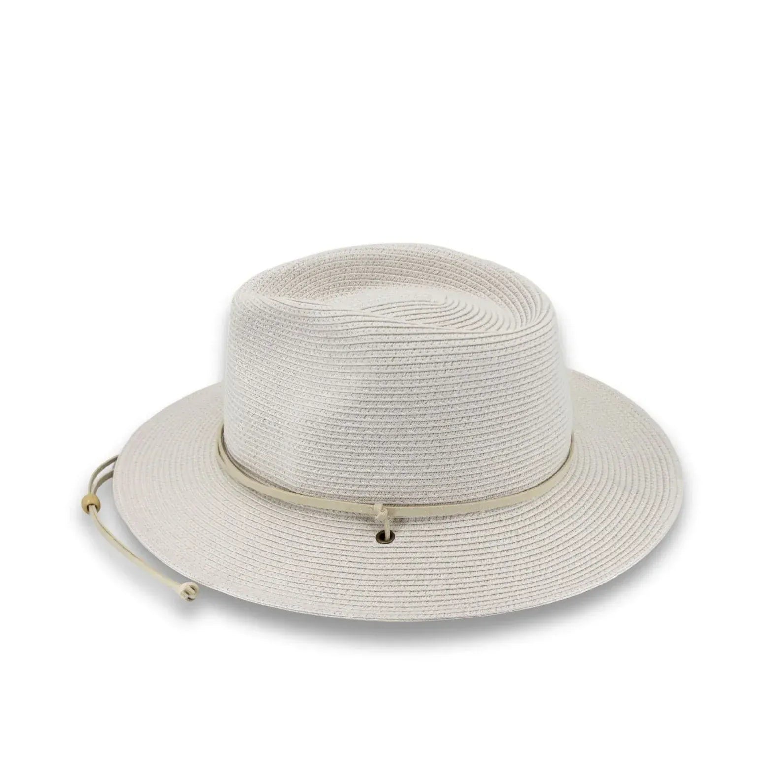 Rigon Headwear Cancer Council Jody Fedora PL414 Cancer Council Jody Fedora Splash Swimwear Hats Ivory / M/L (58 cm) 9328897045173
