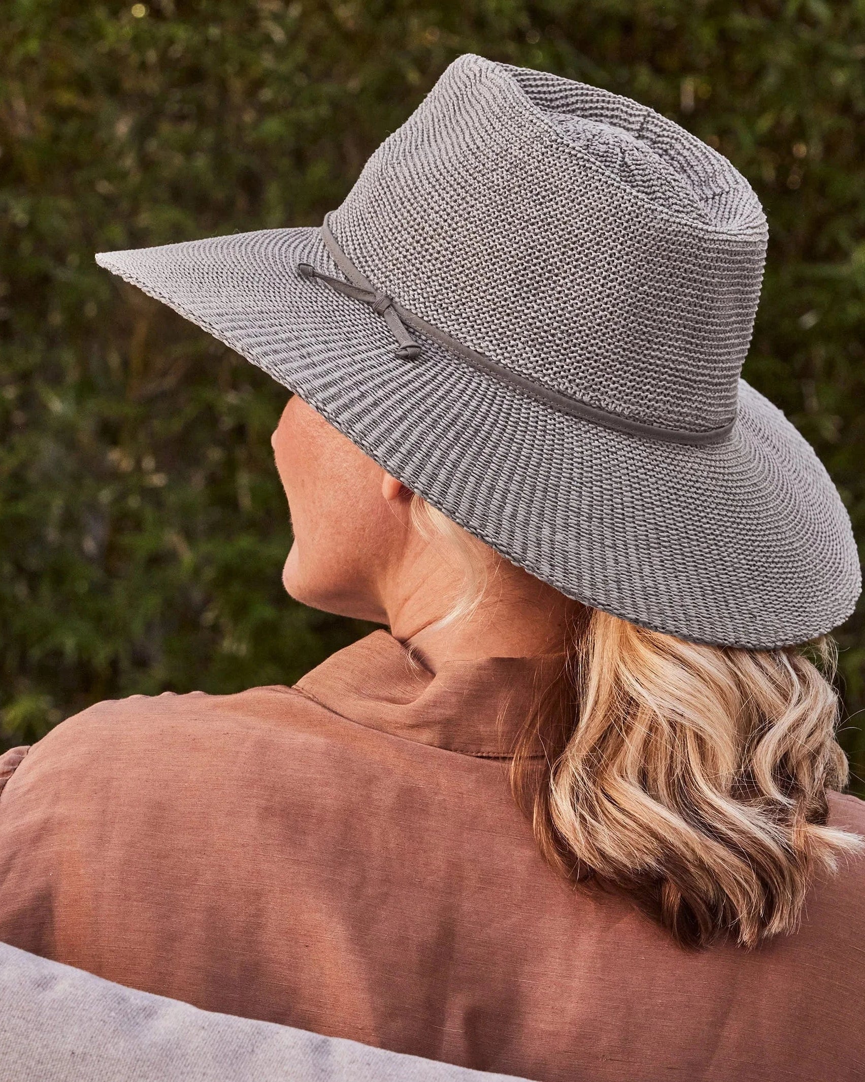 Rigon Headwear Cancer Council Marie Wide Brim Fedora - Stone RL678 Cancer Council Kathryn Bucket Hat - Black/Camel Splash Swimwear Hats M/L (58cm) 9328897032296