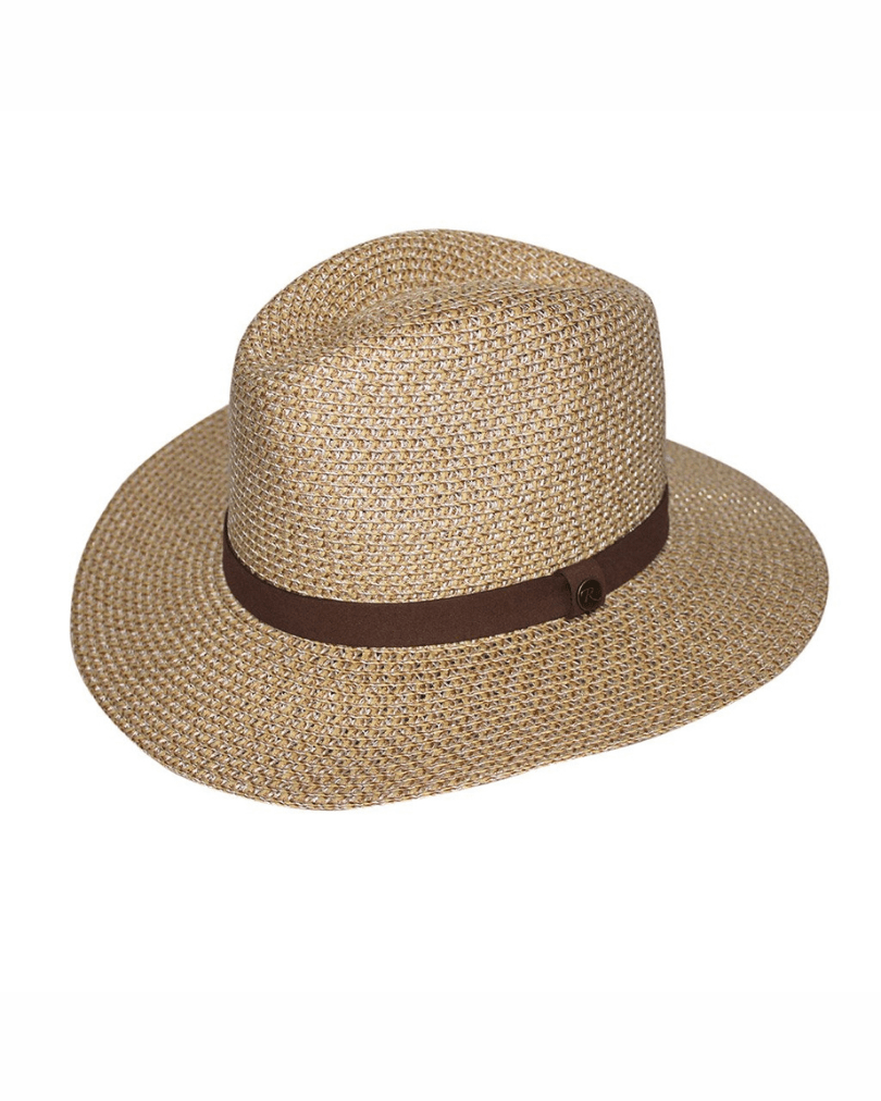 Rigon Headwear Cancer Council Outback Lightweight Fedora Splash Swimwear Hats