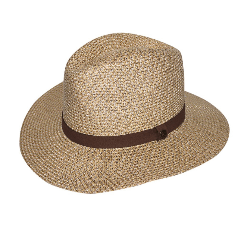 Rigon Headwear Cancer Council Outback Lightweight Fedora Splash Swimwear Hats