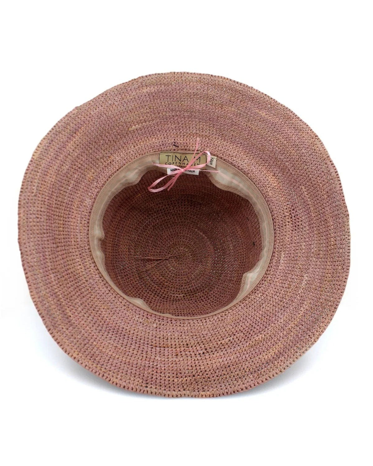 Rigon Headwear Chia Cloche Hat - Old Rose TM549A Tina M Chia Cloche Hat - Old Rose Splash Swimwear Hats M/L (58cm) 9328897022501