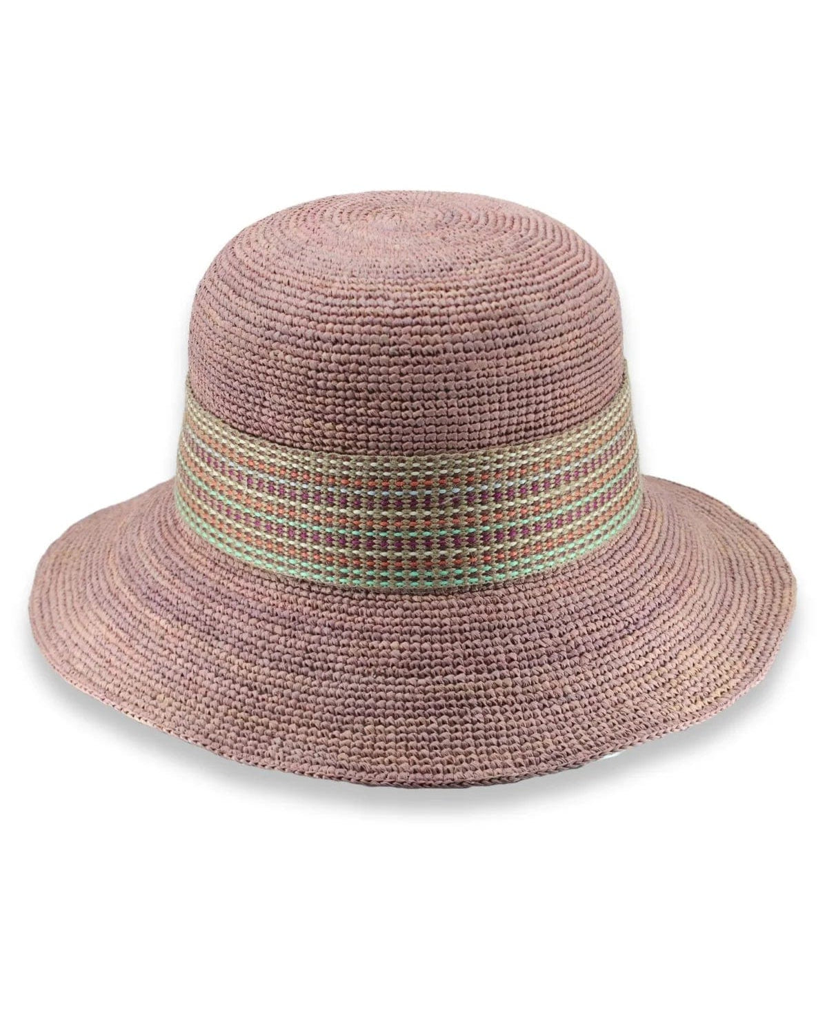 Rigon Headwear Chia Cloche Hat - Old Rose TM549A Tina M Chia Cloche Hat - Old Rose Splash Swimwear Hats M/L (58cm) 9328897022501