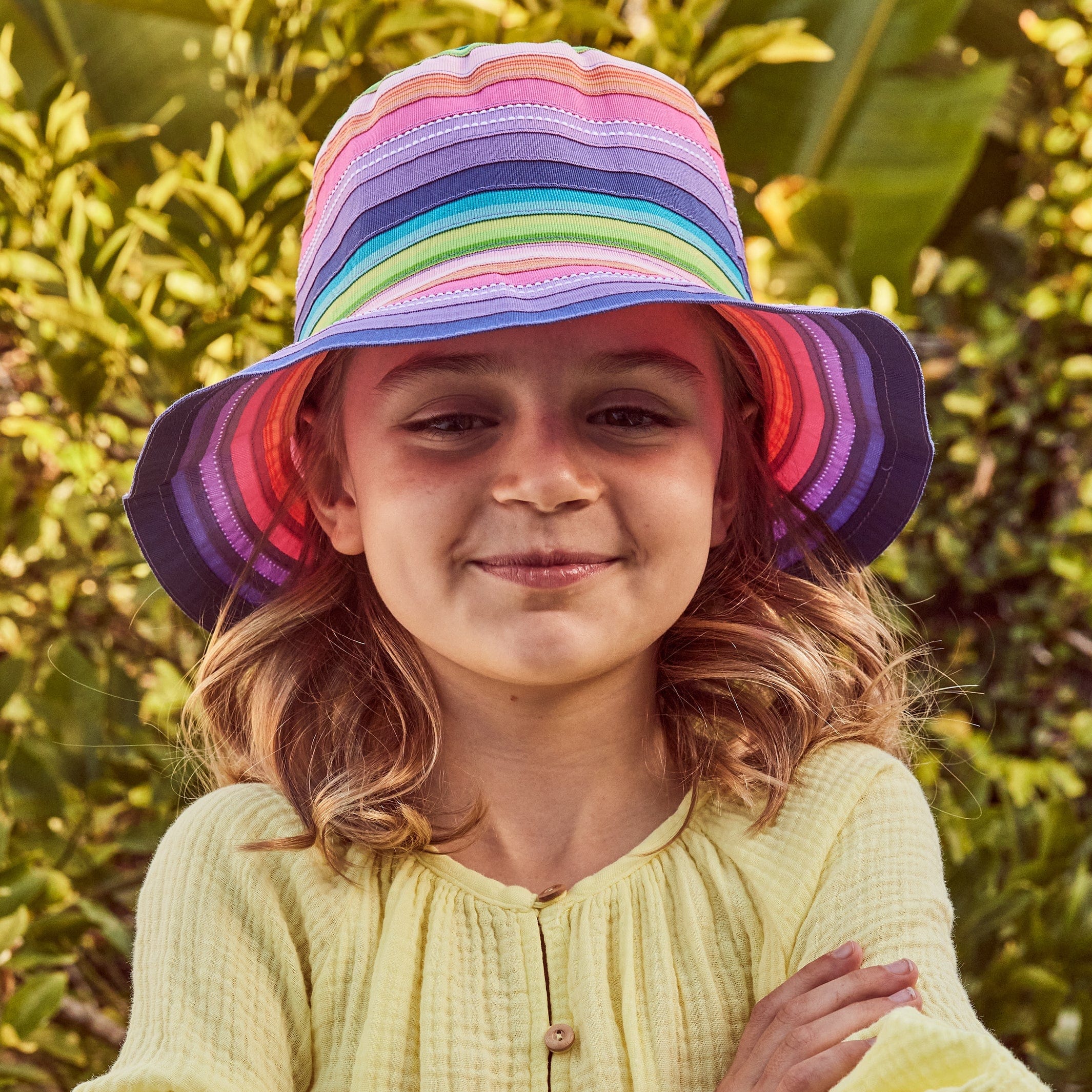 Rigon Headwear Chloe Bucket - Rainbow B11 Rigon Headwear Chloe Bucket Splash Swimwear kids hats 56 cm 9328897081904