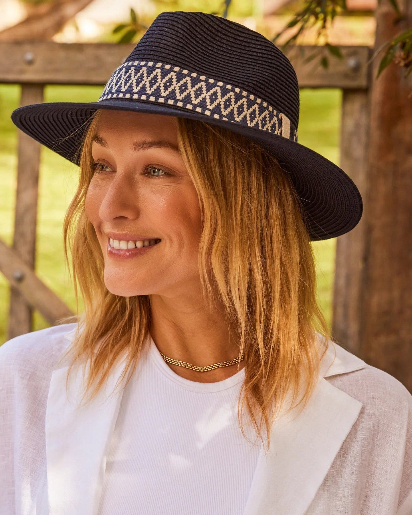 Rigon Headwear Marley Fedora Cancer Council Marley Fedora Splash Swimwear Hats