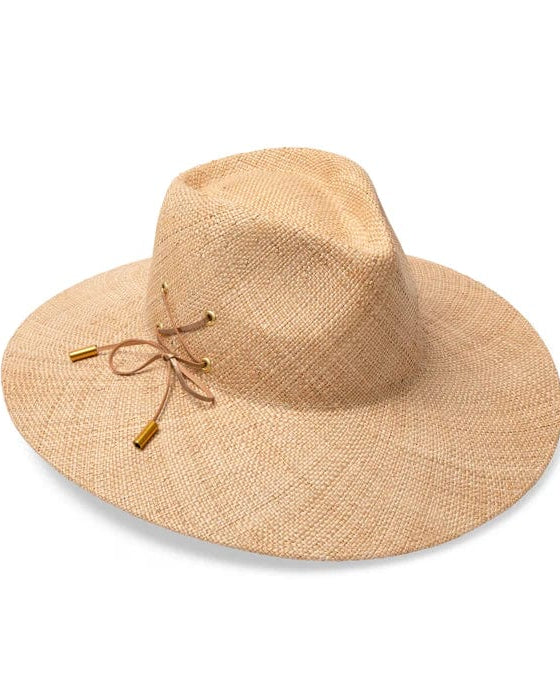 Rigon Headwear Tina M Madrid Fedora - Natural TM580A Before Dark Flexibraid Hat Splash Swimwear M/L (58cm) 9328897038304