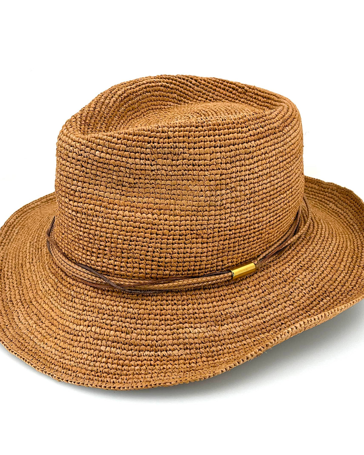 Rigon Headwear Tina M Rio Wide Brim Trilby - Saffron TM585A Tina M Rio Wide Brim Trilby - Saffron Splash Swimwear Hats S/M (56cm) 9328897037741