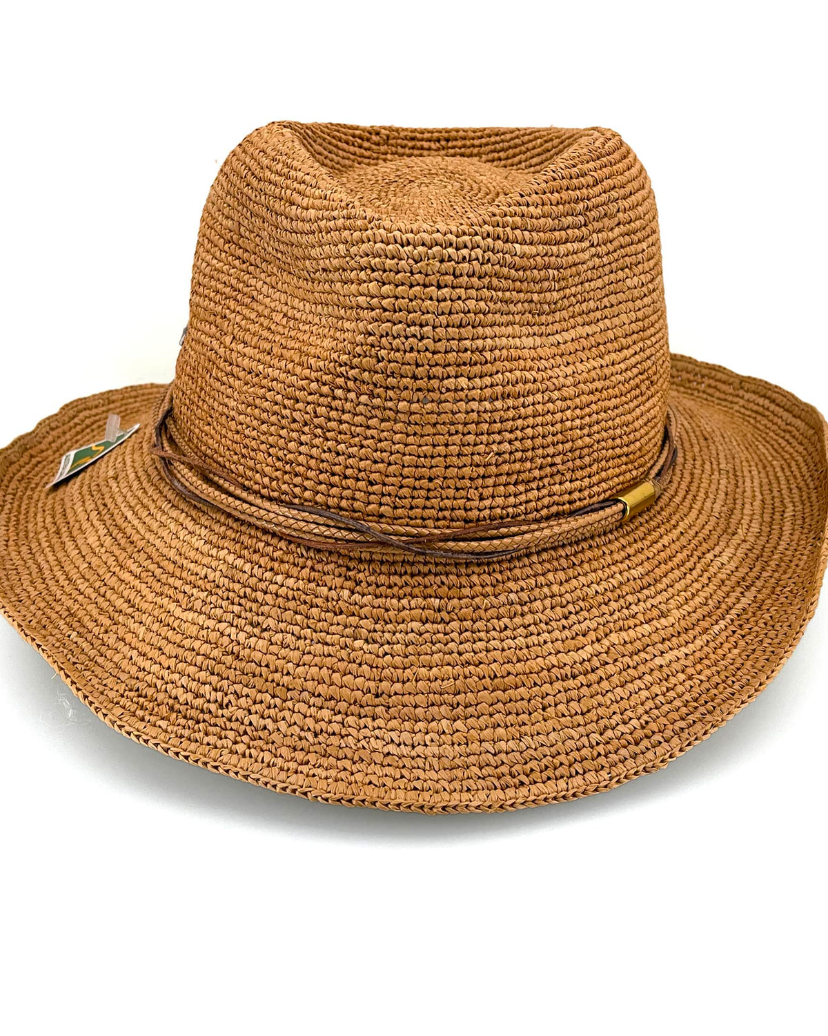Rigon Headwear Tina M Rio Wide Brim Trilby - Saffron TM585A Tina M Rio Wide Brim Trilby - Saffron Splash Swimwear Hats S/M (56cm) 9328897037741