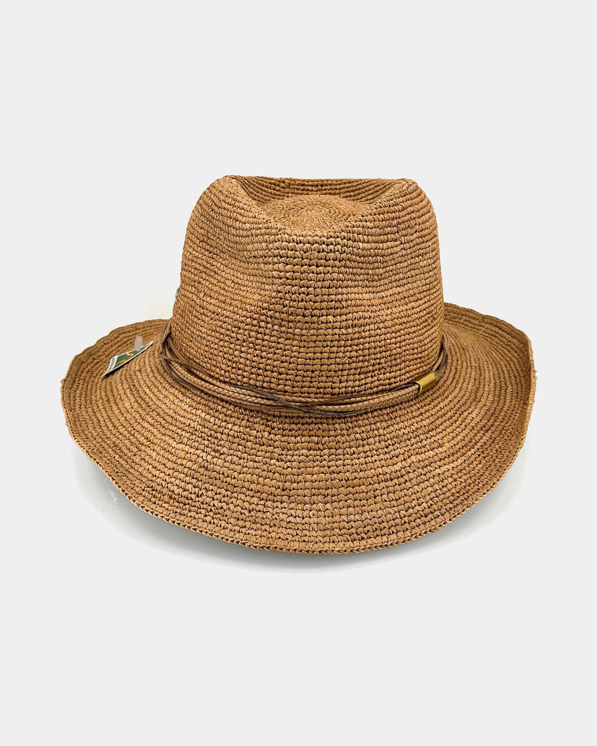 Rigon Headwear Tina M Rio Wide Brim Trilby - Saffron TM585A Tina M Rio Wide Brim Trilby - Saffron Splash Swimwear Hats S/M (56cm) 9328897037741