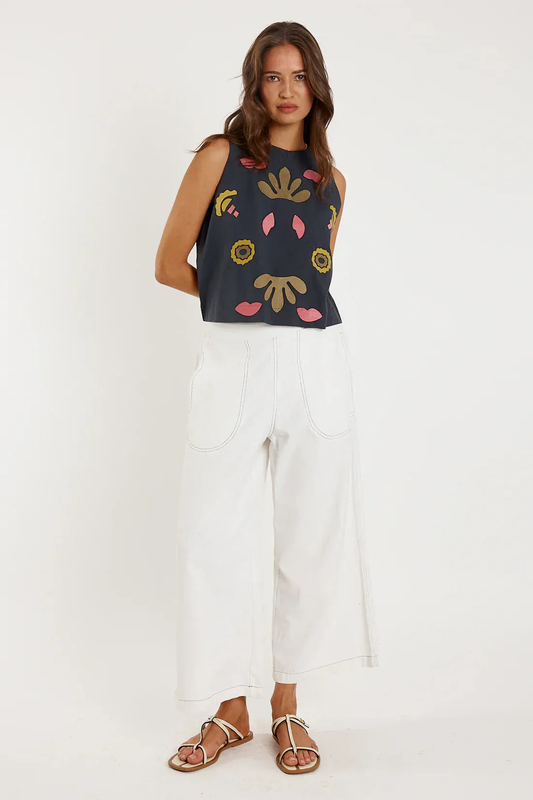 Rubyyaya Monoki Tank - Black Monoki Tank - Black Splash Swimwear