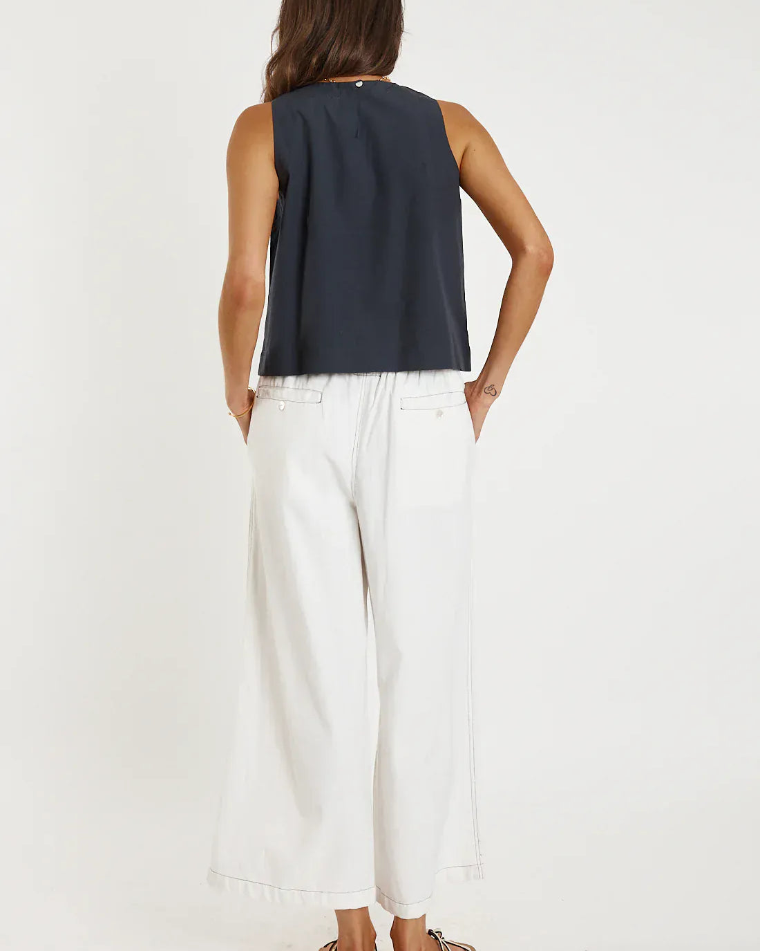 Rubyyaya Monoki Tank - Black Monoki Tank - Black Splash Swimwear