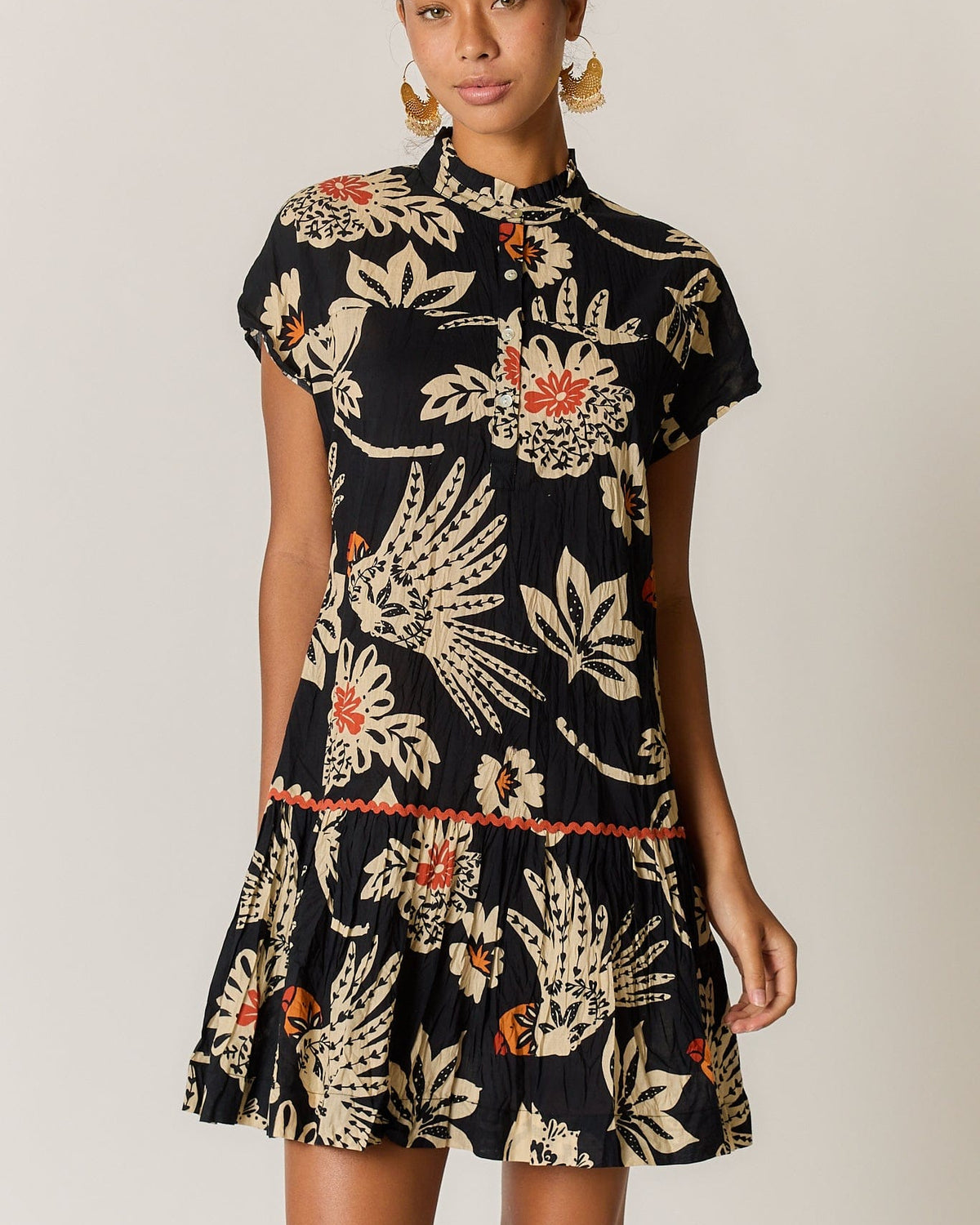 Rubyyaya Rubyyaya Tucan Mini - Black Rubyyaya Tucan Mini - Black Splash Swimwear Dresses