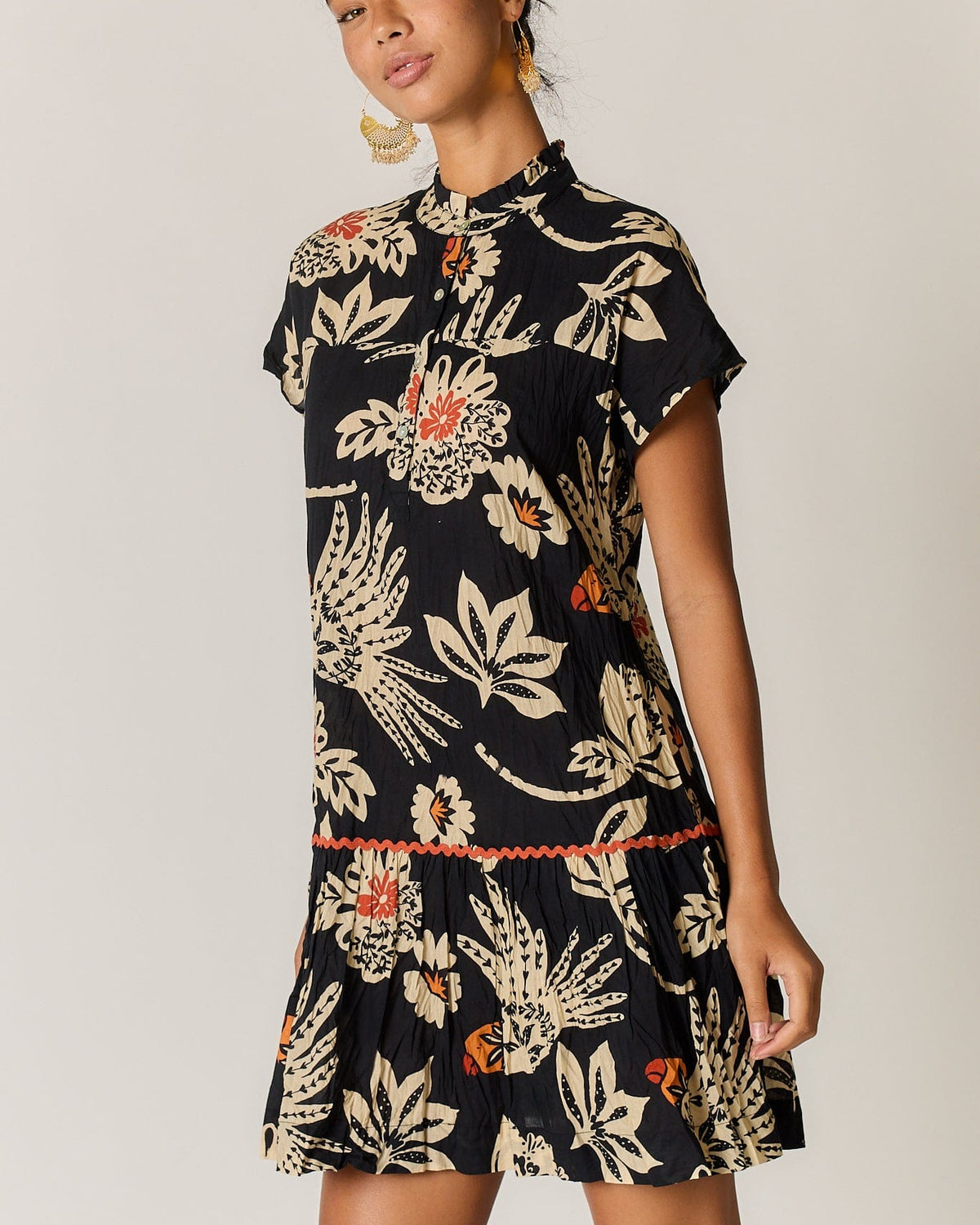 Rubyyaya Rubyyaya Tucan Mini - Black Rubyyaya Tucan Mini - Black Splash Swimwear Dresses