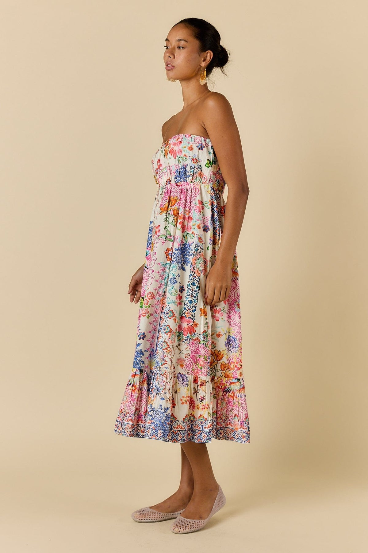 Rubyyaya Songbird Strapless - White