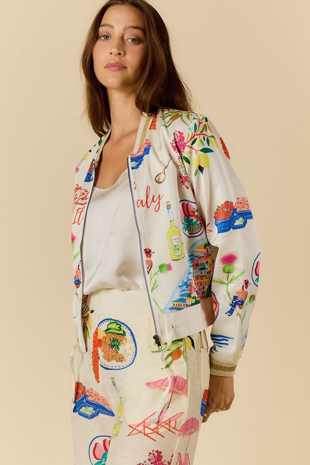 Rubyyaya Tropea Jacket - Print