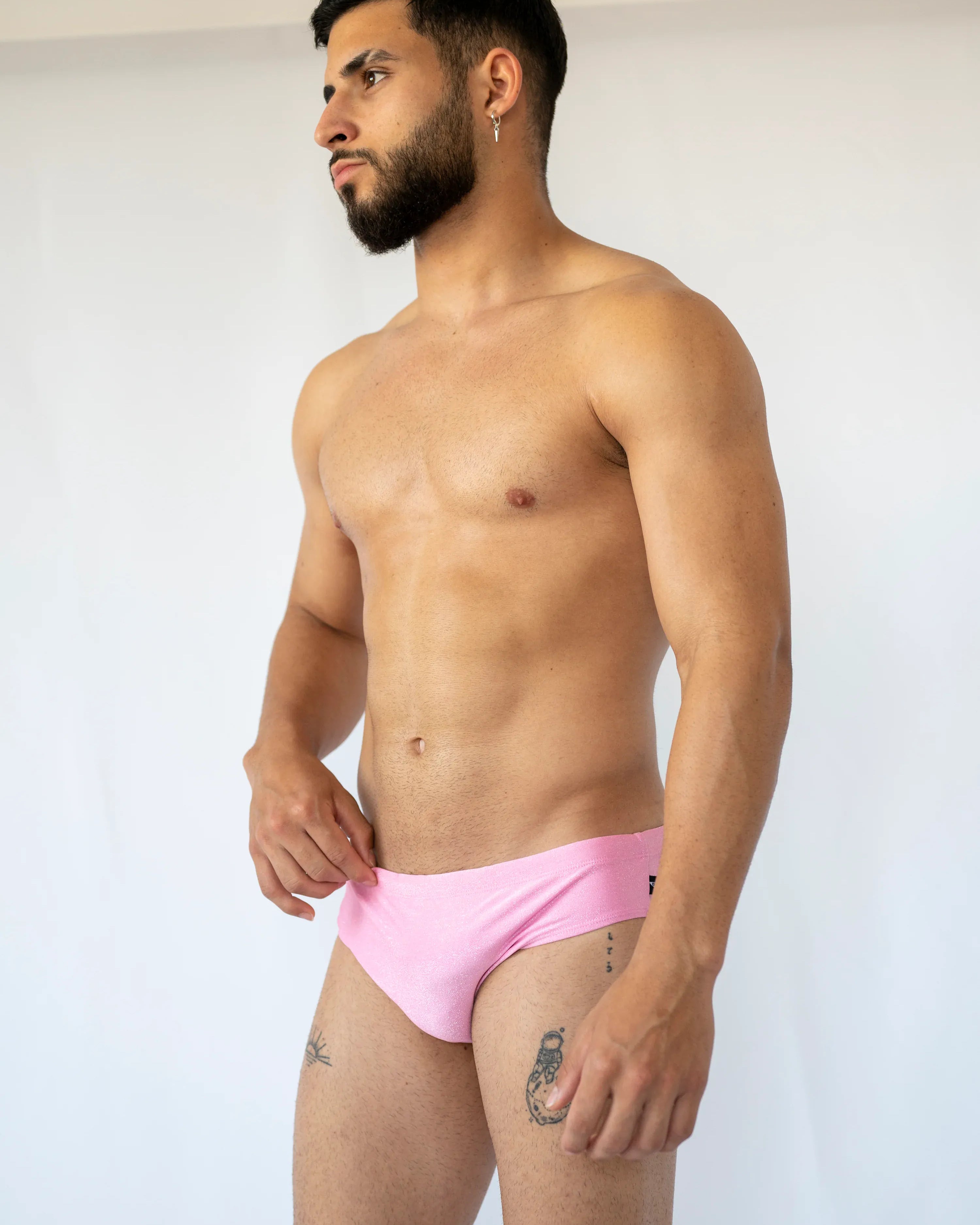 Rudest Rudest Swim Brief - Candy Sparkle Rudest Swim Brief - Candy Sparkle Splash Swimwear Mens Swimwear L 1000031865