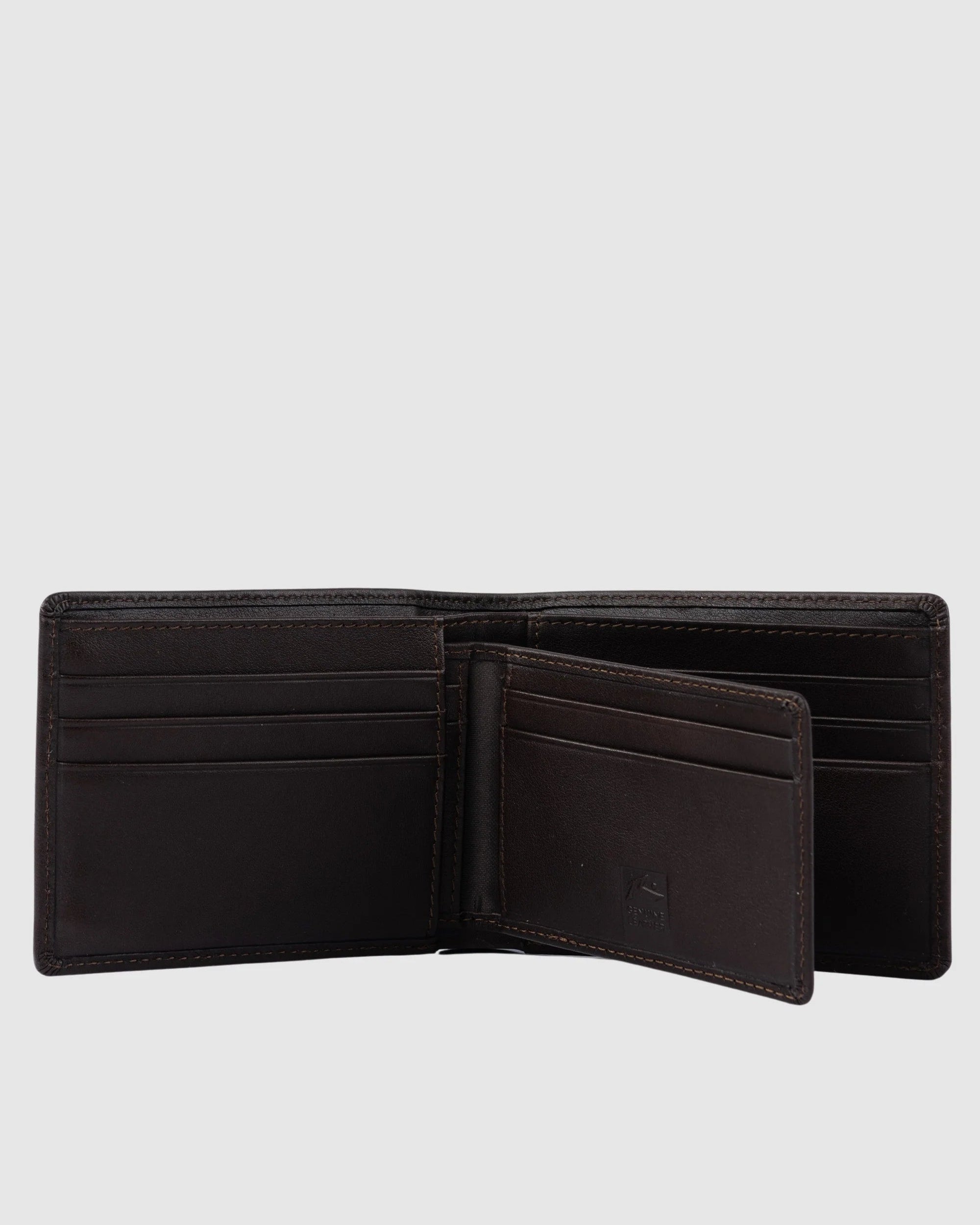 Rusty High River 2 Leather Wallet - Chocolate WAM0574 Splash Swimwear Mens O/S 9356189154616