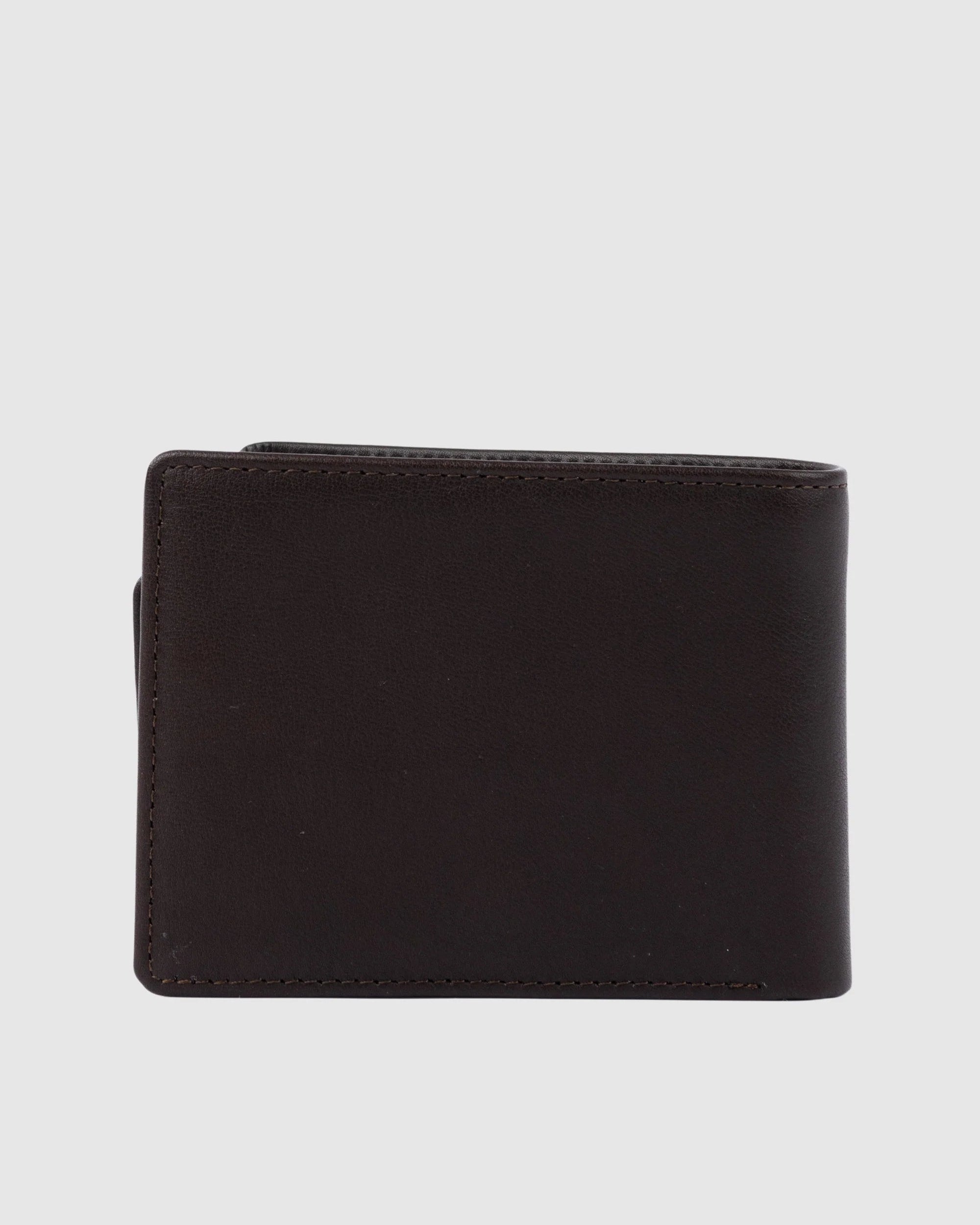 Rusty High River 2 Leather Wallet - Chocolate WAM0574 Splash Swimwear Mens O/S 9356189154616