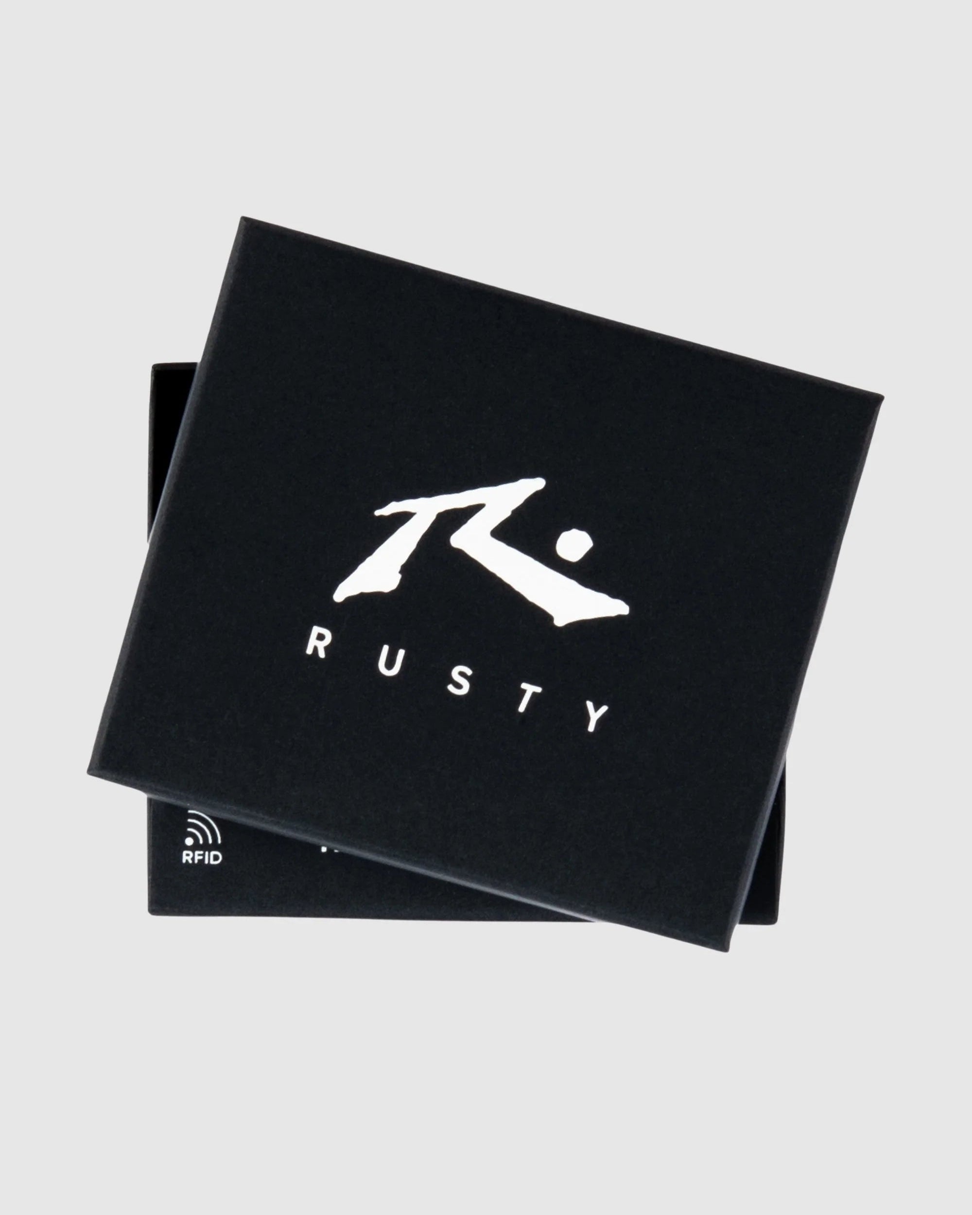 Rusty High River 2 Leather Wallet - Chocolate WAM0574 Splash Swimwear Mens O/S 9356189154616