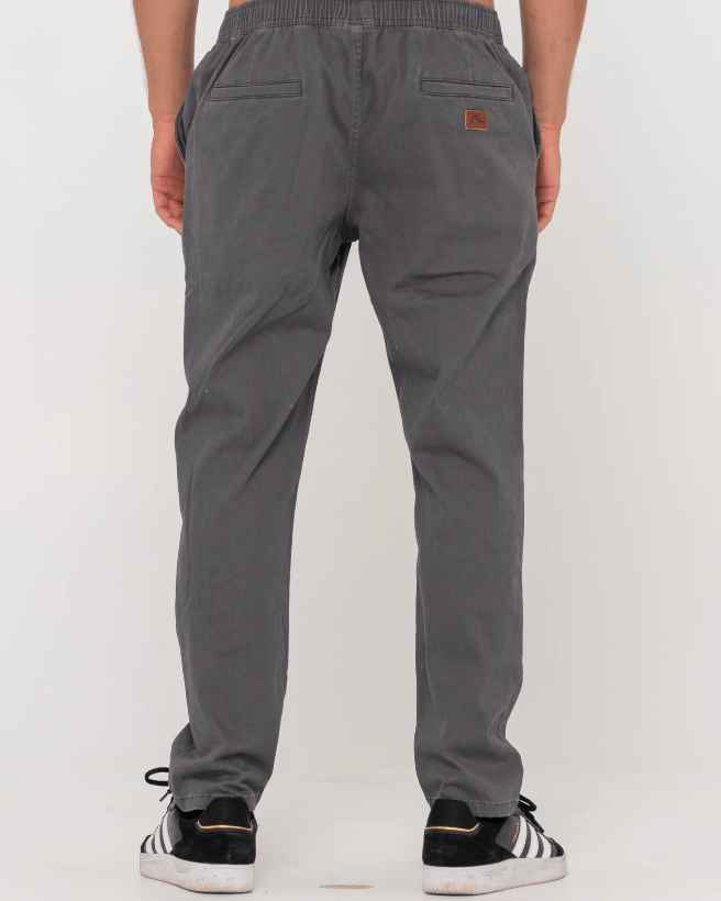 Rusty Mens Mid Boy Straight Fit Elastic Pant