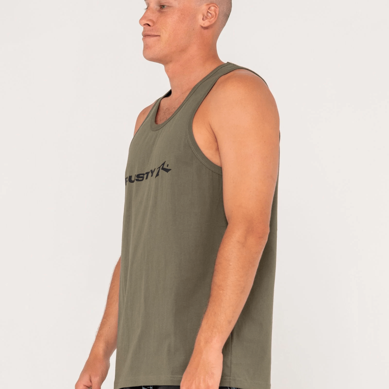 Rusty Rusty Vital Tank Rusty Flip Daddy Graphic Muscle - carbon Splash Swimwear